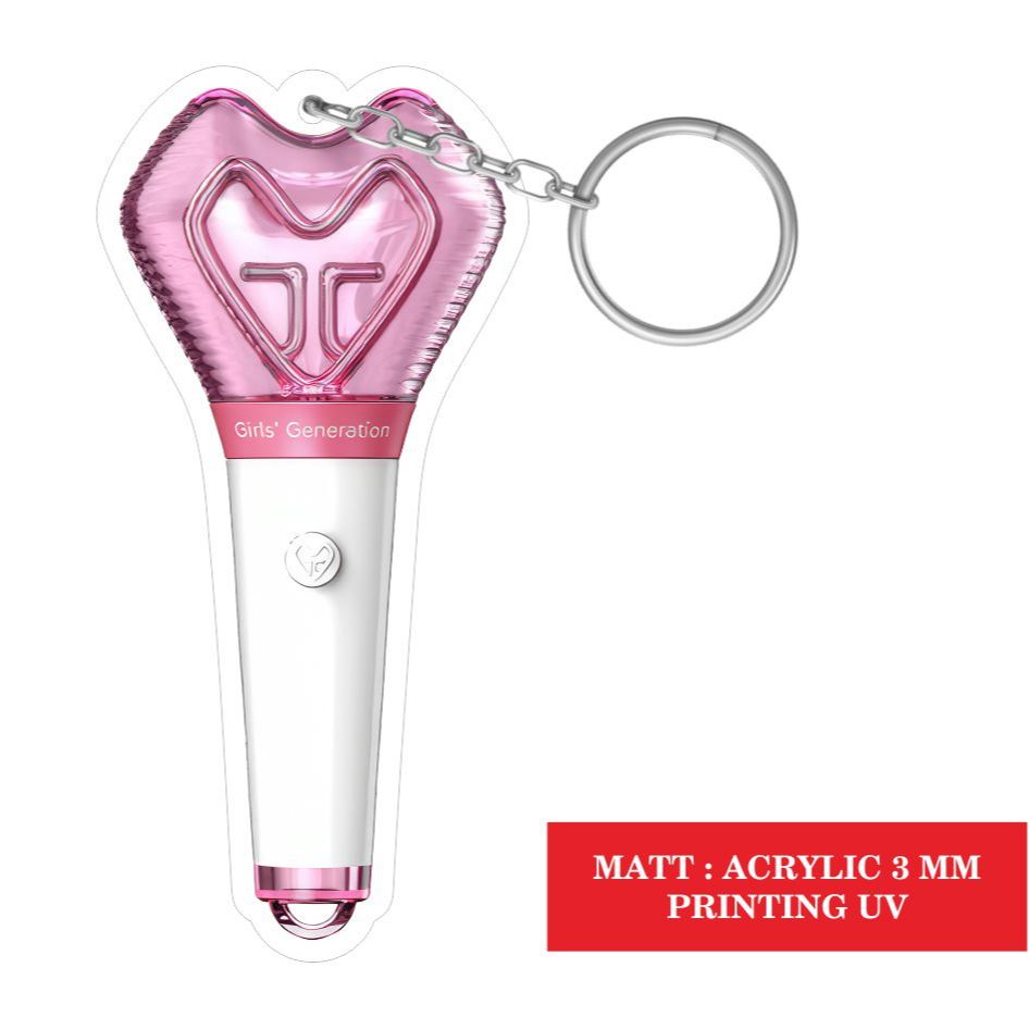 Gantungan Kunci Akrilik Lightstick SONE Girls Generation SNSD