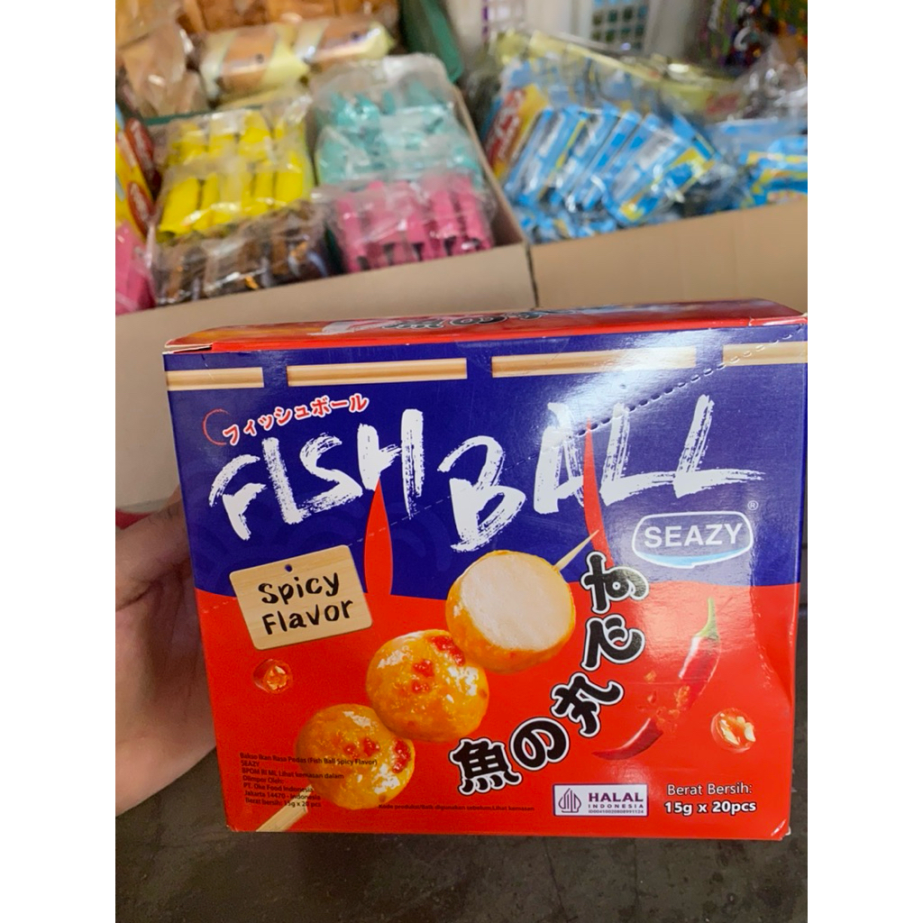 Fish Ball Spicy (1 box isi 20)