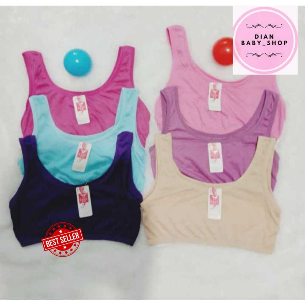 Miniset Motif Anak POLOS SD/SMP Bra Miniset Remaja