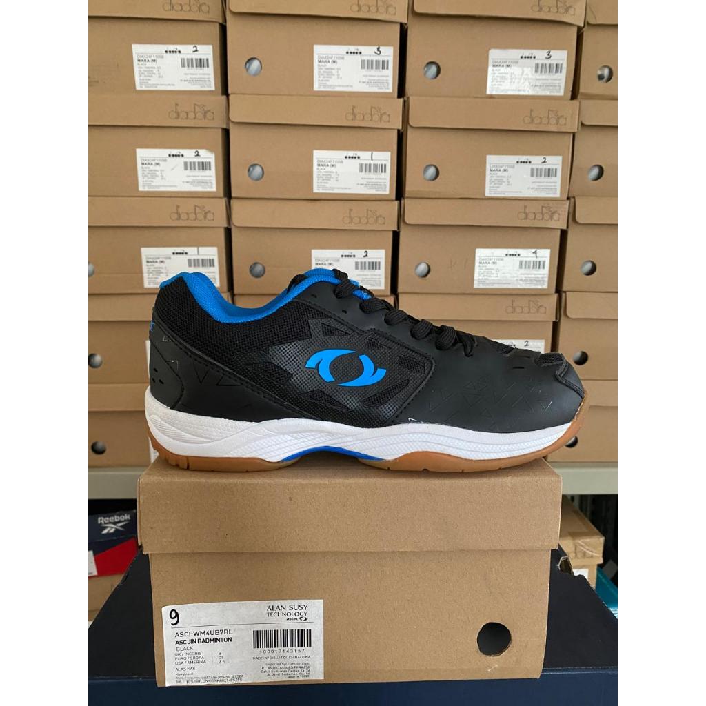 Astec Jin Badminton Black Men Shoes Original