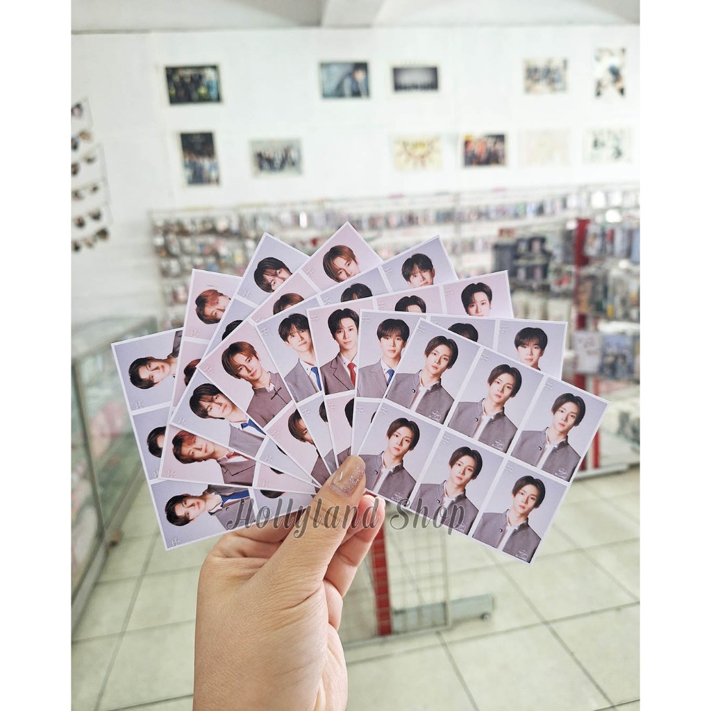 ID Photo Pass foto ALPHA DRIVE ONE ALD1 Member (5 lembar) UNOFFICIAL BOYS PLANET