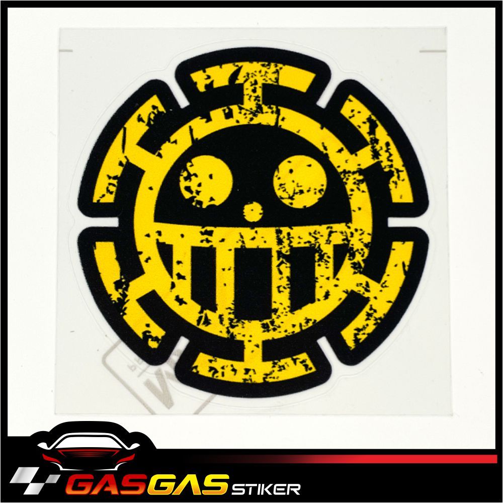 Sticker Anime Symbol One Piece | UKURAN BESAR | Bahan Stiker Kualitas Premium