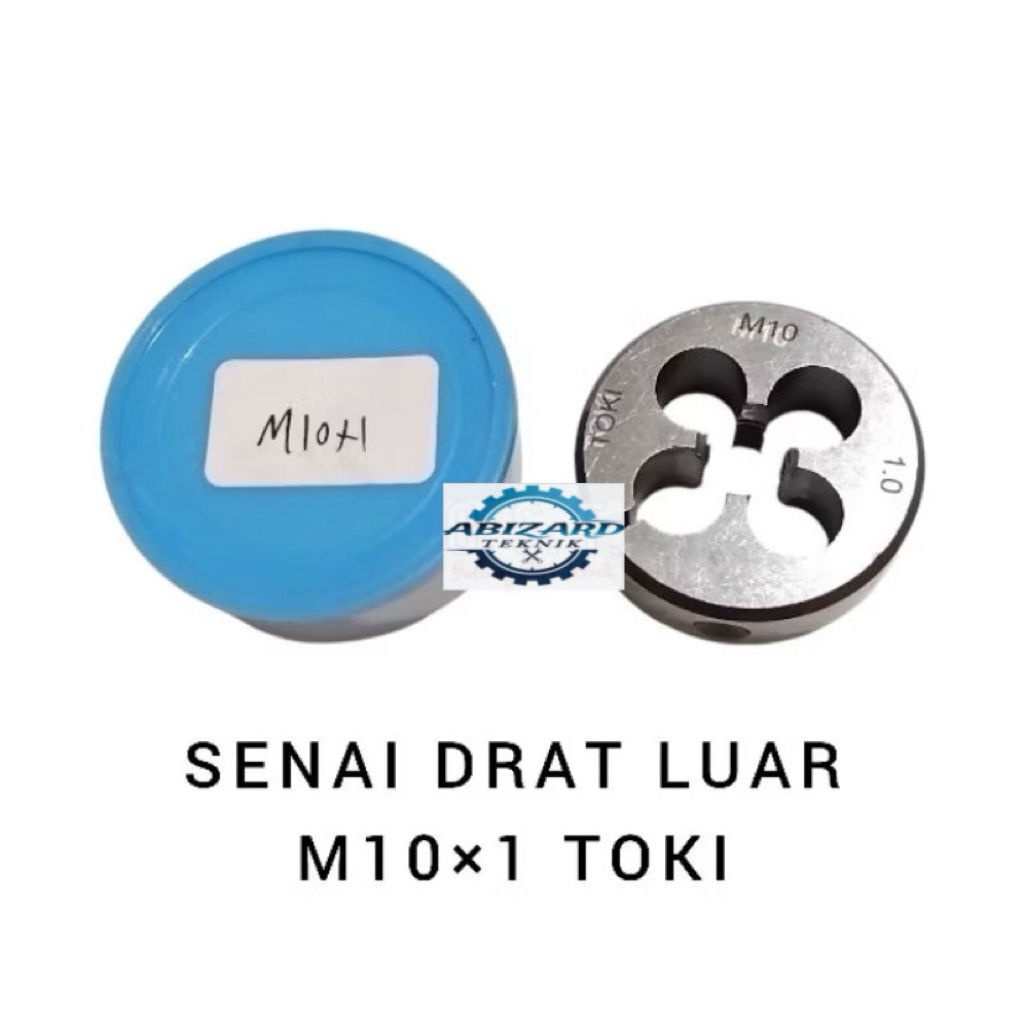 mata senai drat luar M10×1 Toki round dies senay senai m10 × 1.0 sney