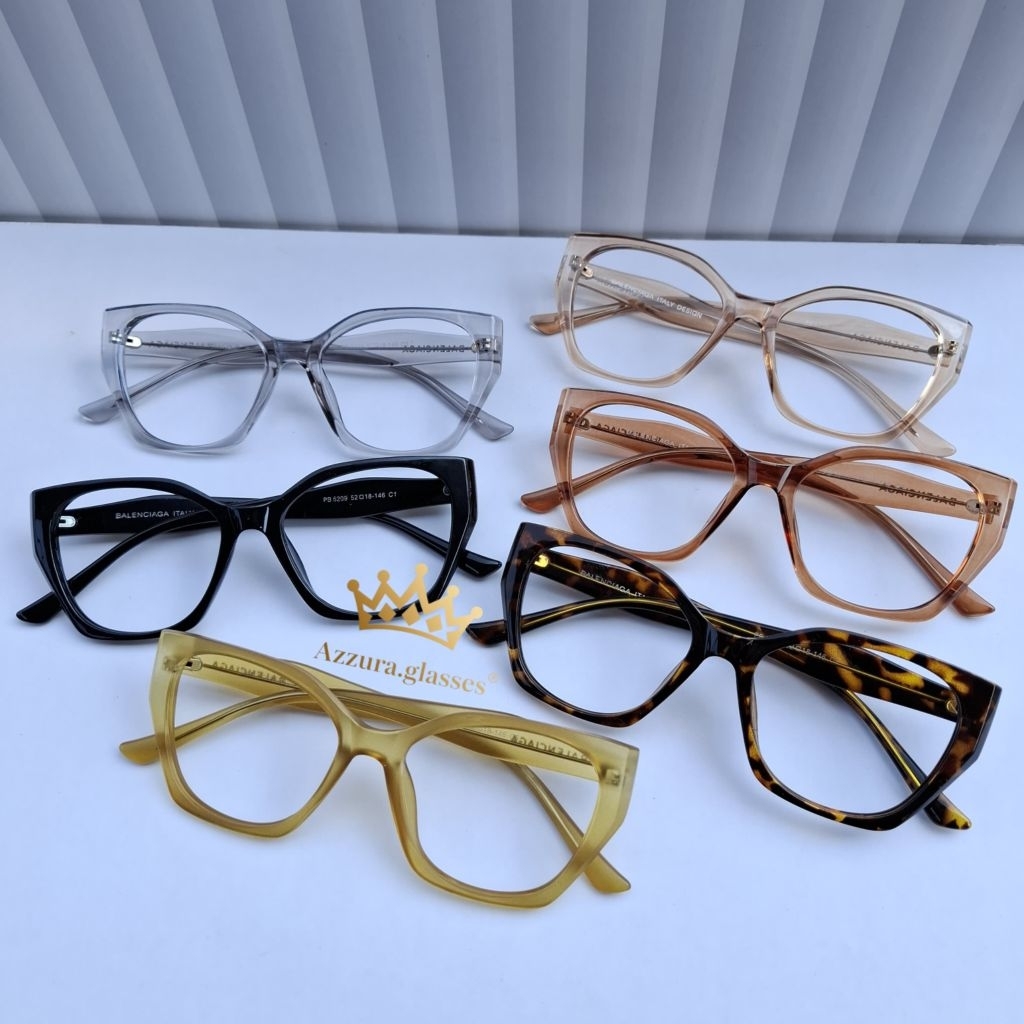 Kacamata wanita minus F 5209 Kacamata photochromic antiradiasi Blueray