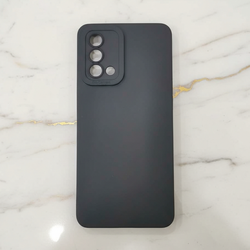 Softcase Hitam Polos Black Matte Case Oppo A74 dan Oppo A95 Best Seller