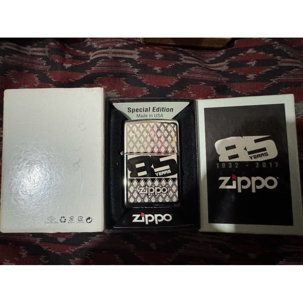 Zippo Anniversary 85 Years Limited Edition NOS  New Original Autentic Zippo