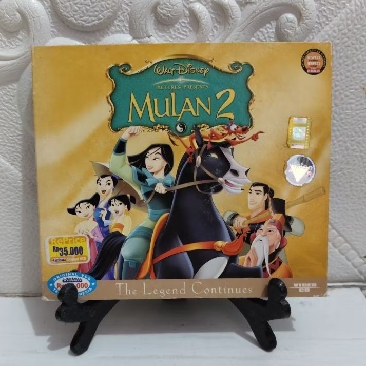 VCD MULAN 2 , Disney (Original)