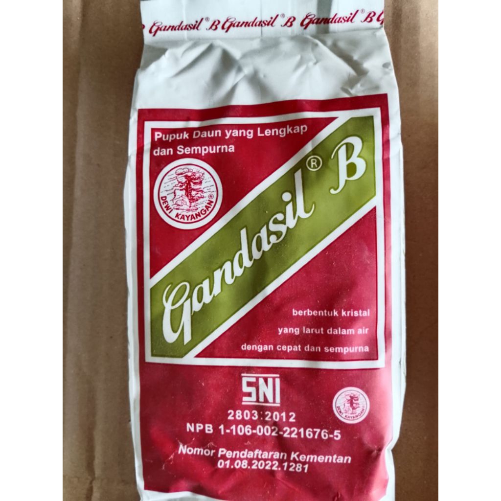 Pupuk GANDASIL B 500 gr original