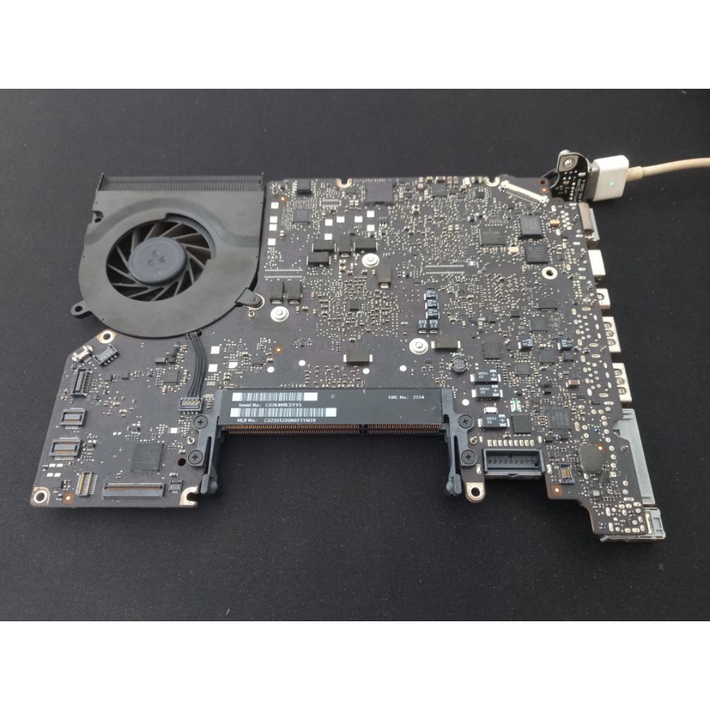 logicboard macbook pro 2012 a1278 bahan