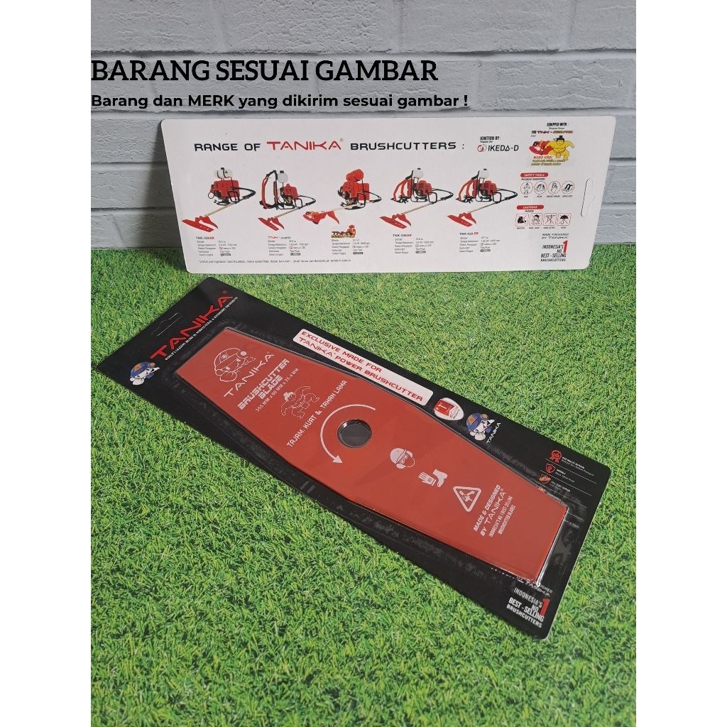 pisau potong rumput tanika 305 ukuran standar pisau potong rumput korea