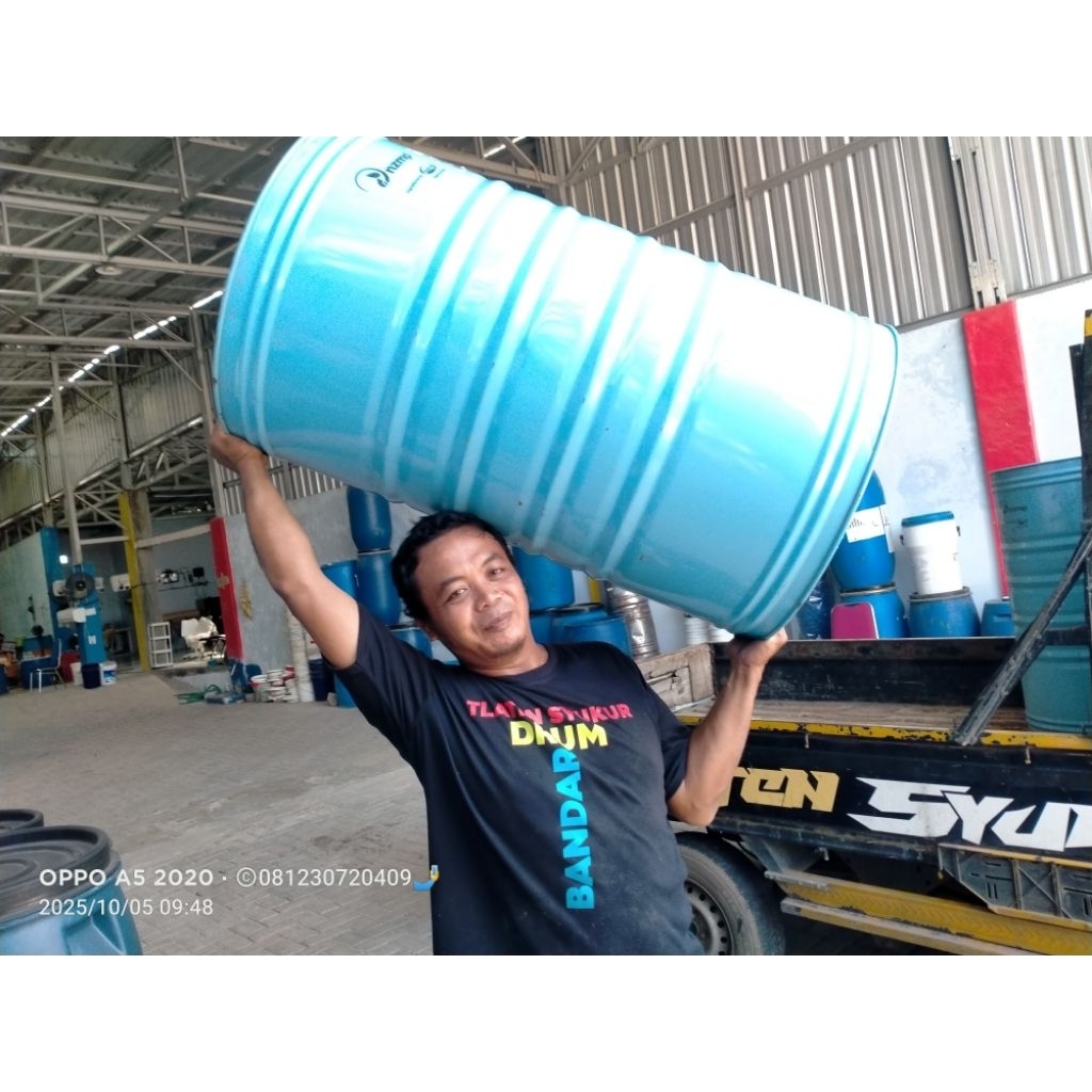 drum/tong besi 200liter