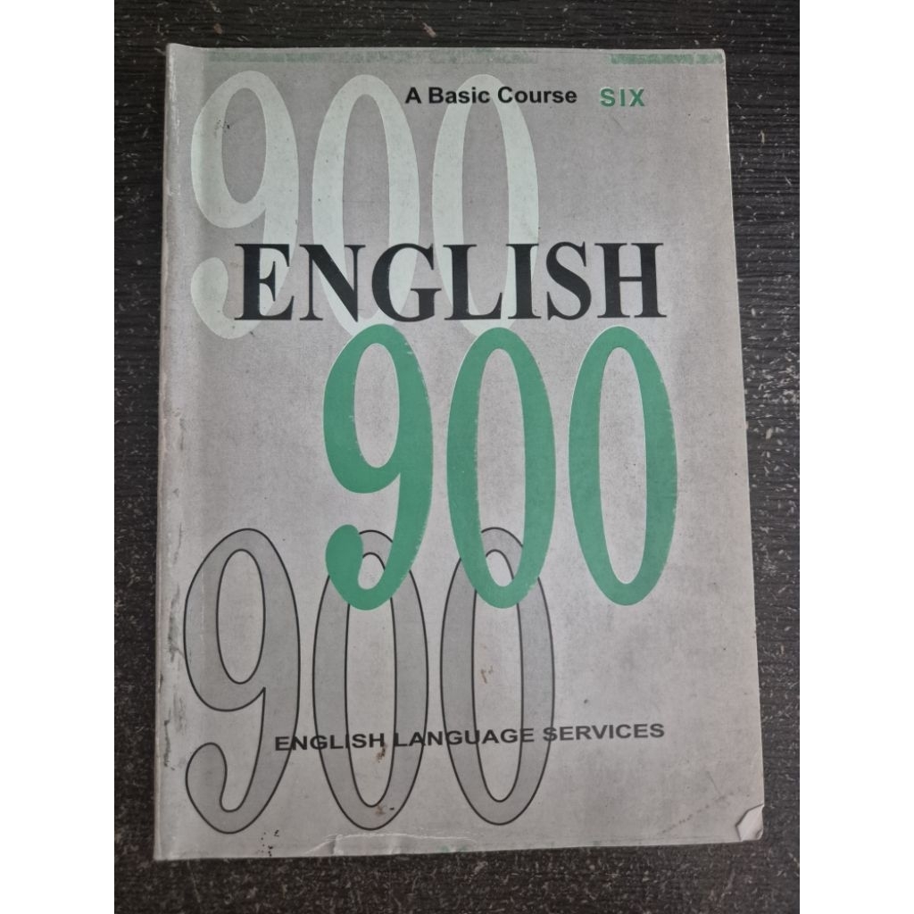 PRELOVED BUKUl Buku A Basic Course Six 900 English 900 900 English Language Service Inc Bekas