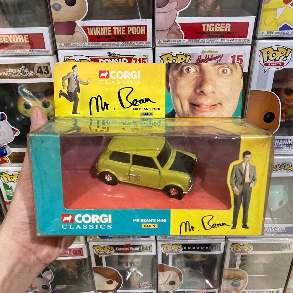 Corgi morris mr bean mini cooper 1/43 moris