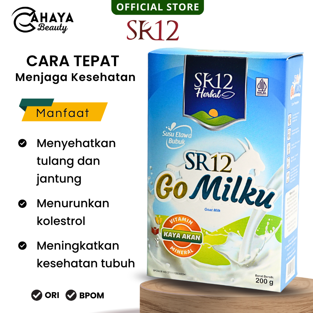 Gomilku SR12 Halal Susu Kambing Premium susu kambing  sr12  SUSU KAMBING SR12 ORIGINAL