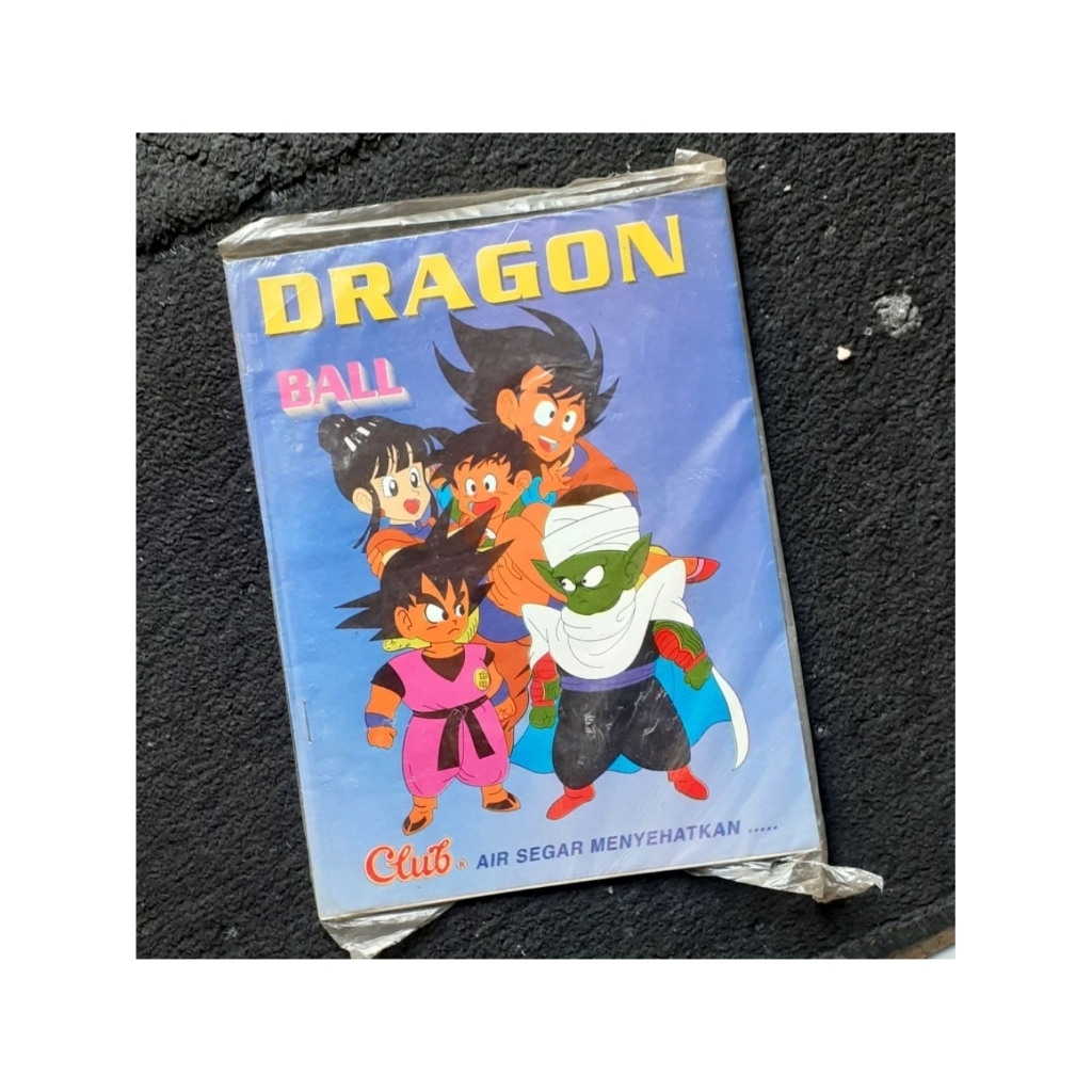 Buku Tulis Jadul Gambar Dragon Ball