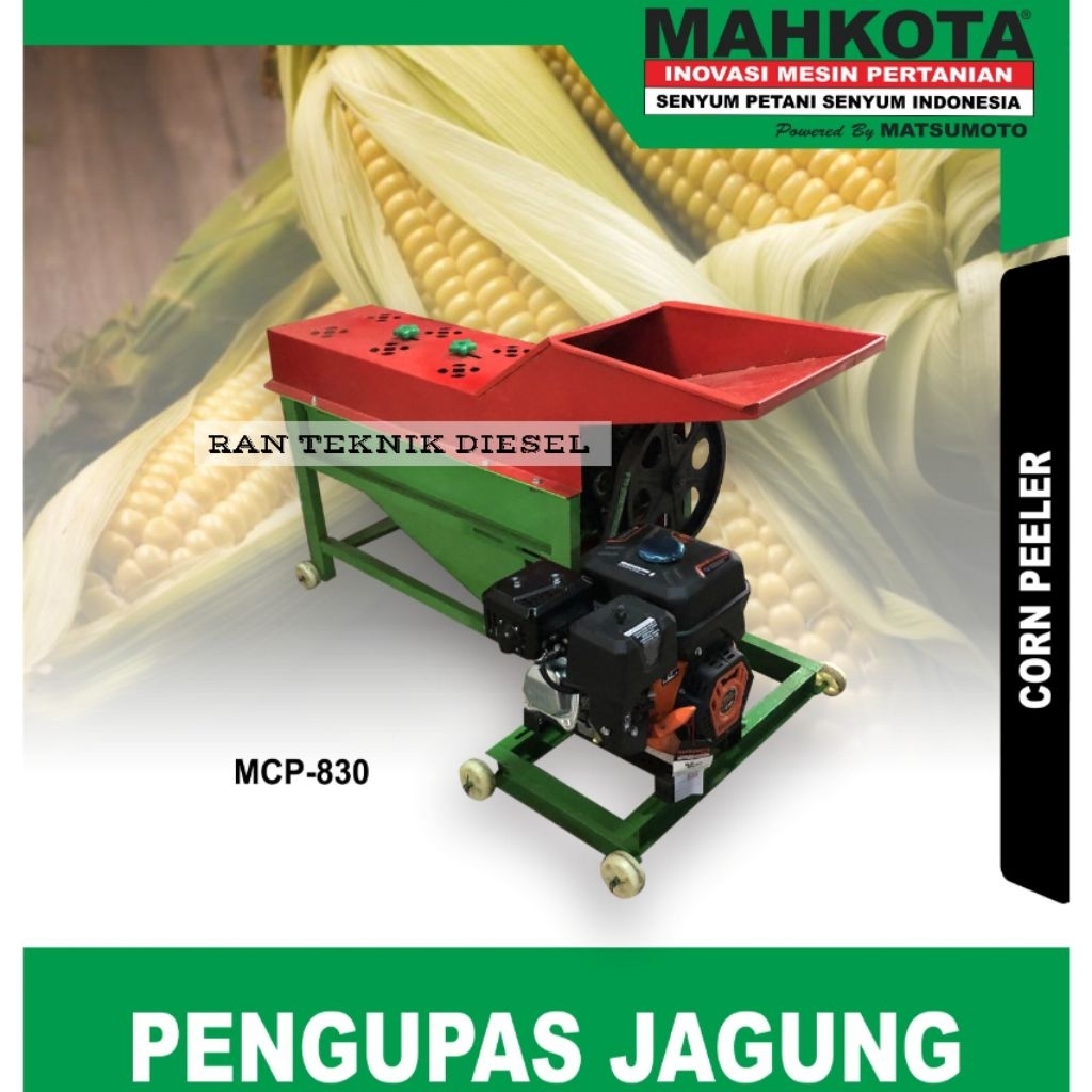 Mesin Pengupas Jagung MAHKOTA MCT 830 Original