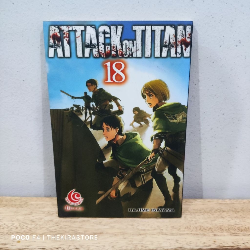 Komik Attack on Titan vol 18 (preloved)