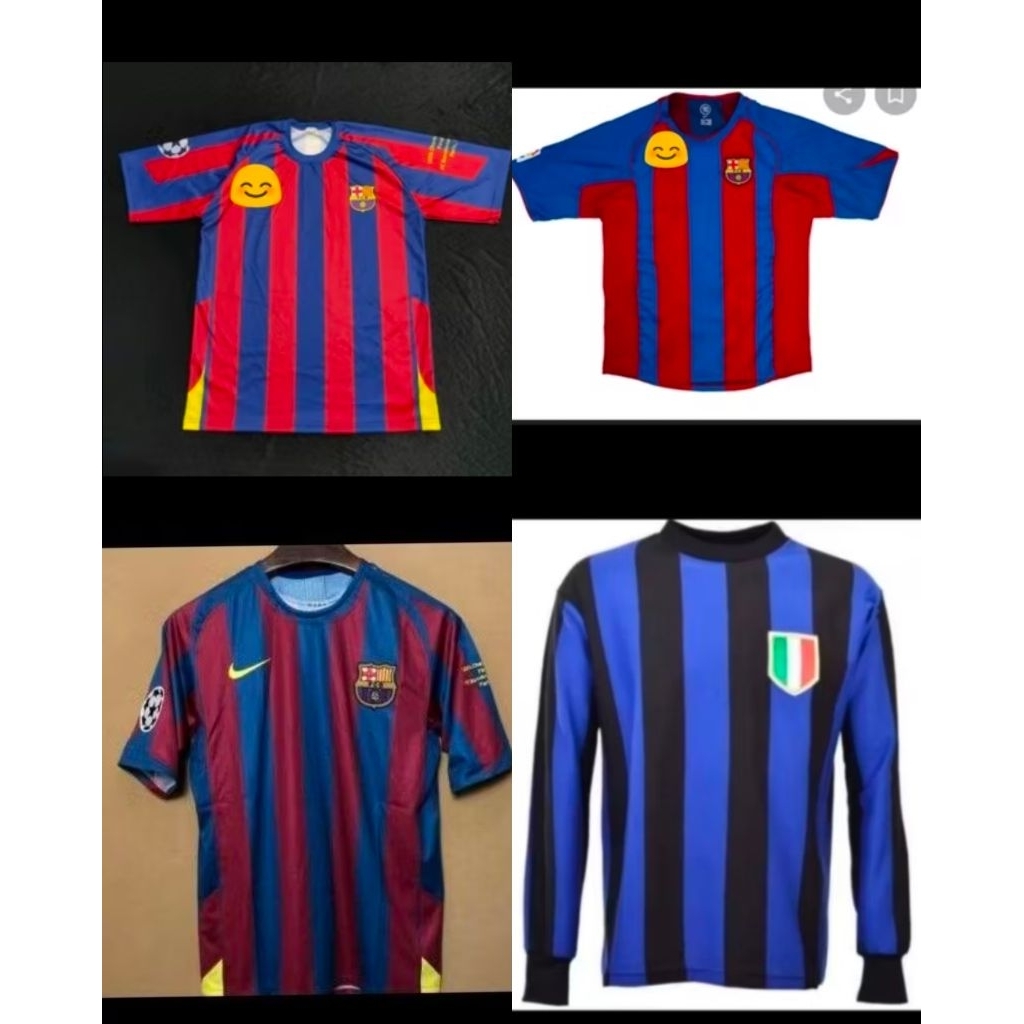 Jersey Barcelona Home 2005/2006/Jersey Final Barcelona 2005/2006 Retro/Jersey Barca 2004/2005/Jersey