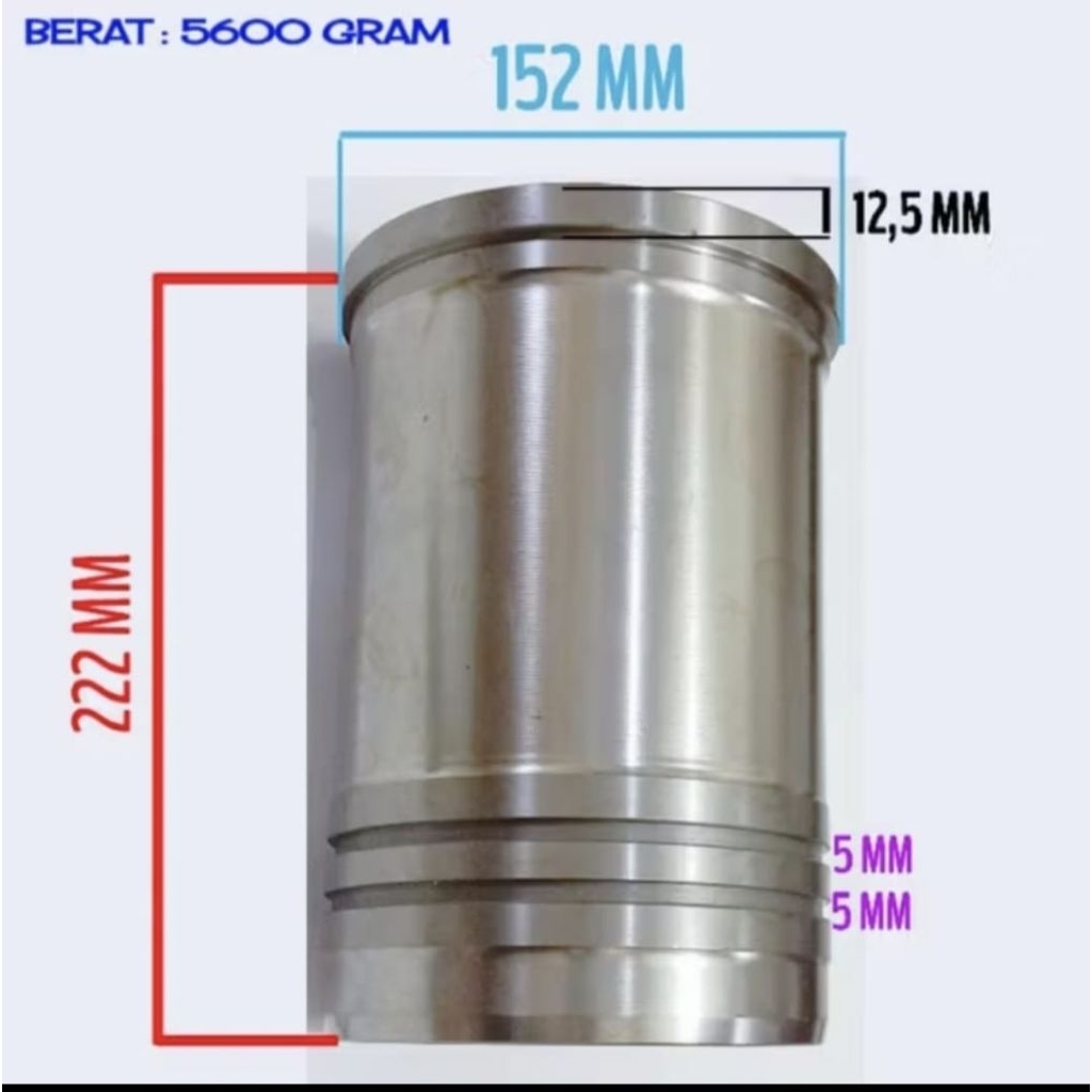 TF300 Liner Boring Foring TF 300 270 Mesin Yanmar Diesel