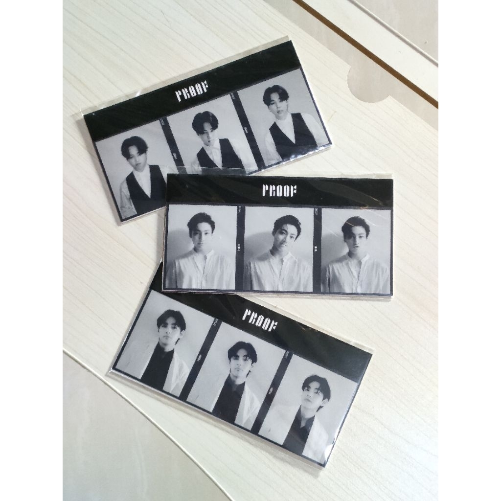 BTS POB WEVERSE Tryptich Photo Proof JK Jungkook V Taehyung Jimin