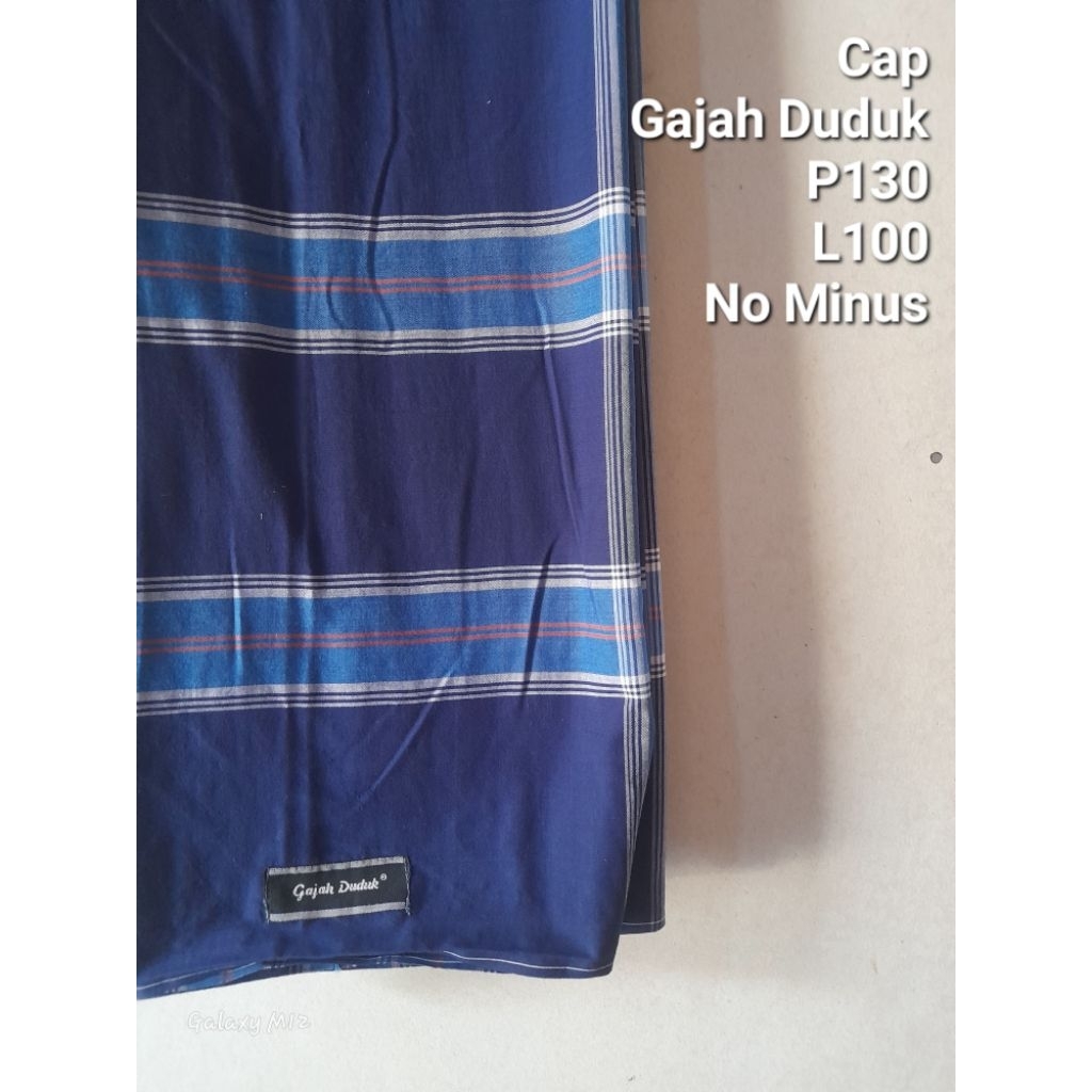 Sarung Pria Dewasa Cap Gajah Duduk Preloved