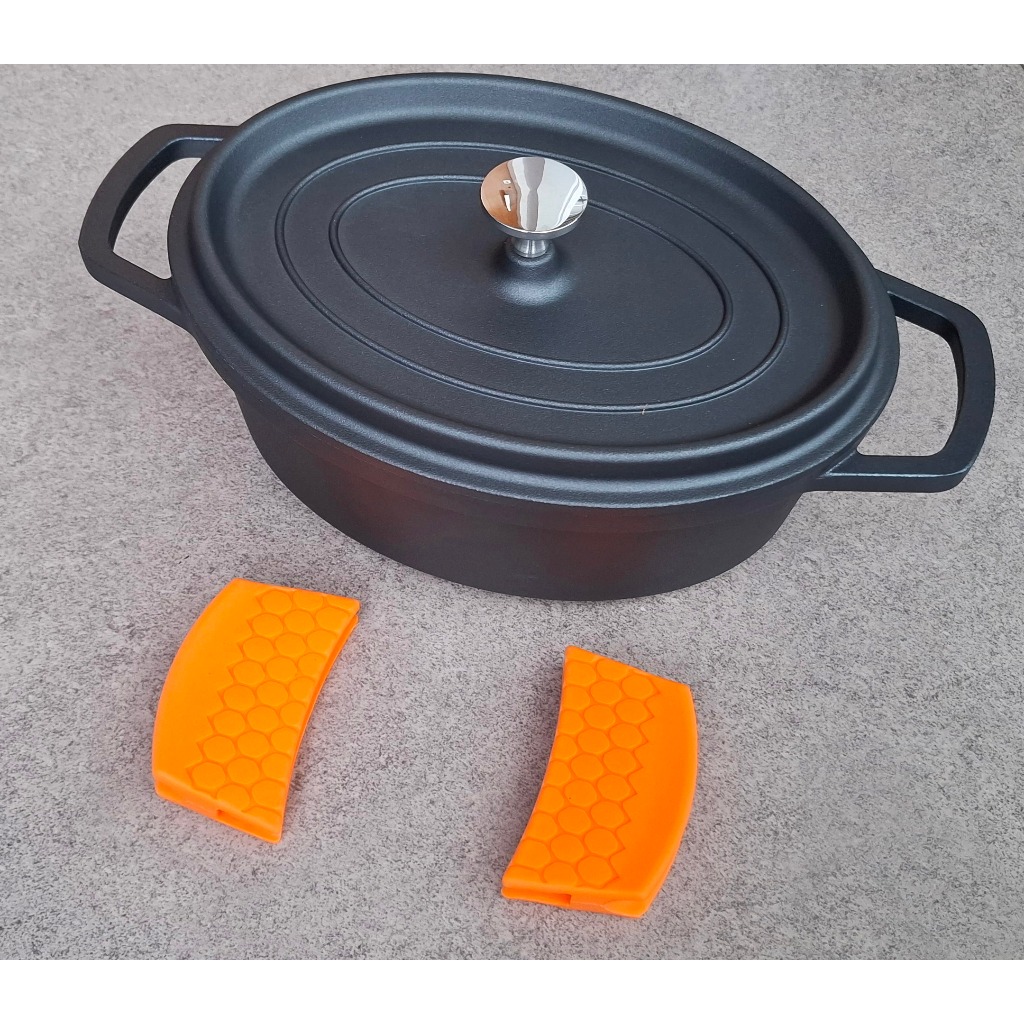 Panci Oval ala Staub Le Creuset 26 cm Non Stick - Import