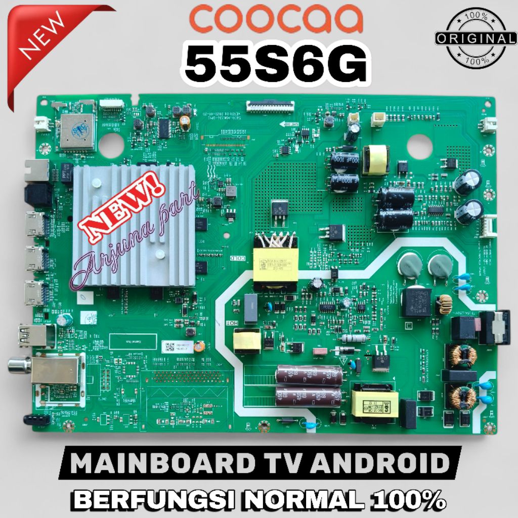 MB TV COOCAA 55S6G / MAINBOARD TV COOCAA 55S6G / MESIN TV COOCAA 55S6G / MODUL TV COOCAA 55S6G / MES