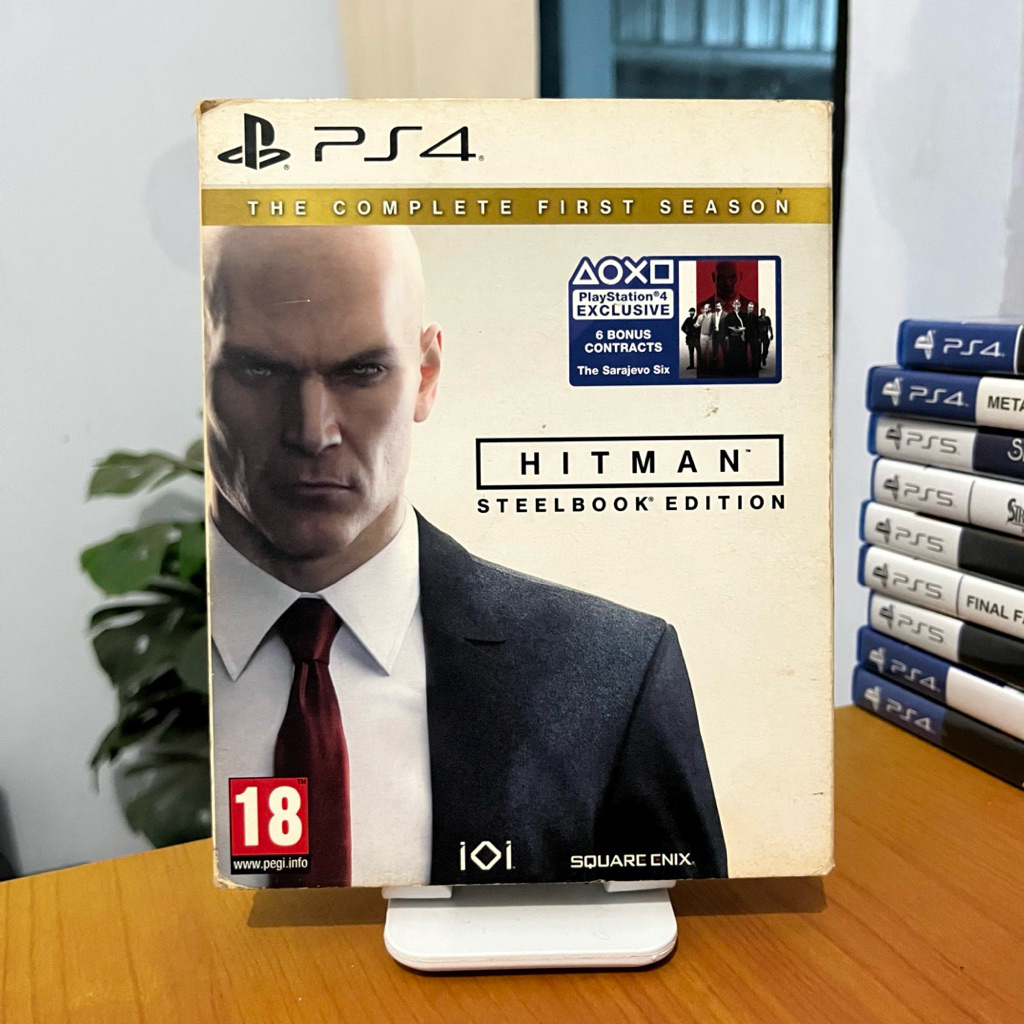 hitman steelbook edition ps4 disc playstation4 kaset ps bd