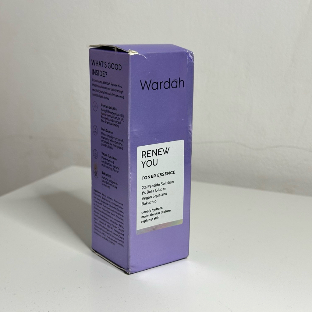 wardah renew you toner essence