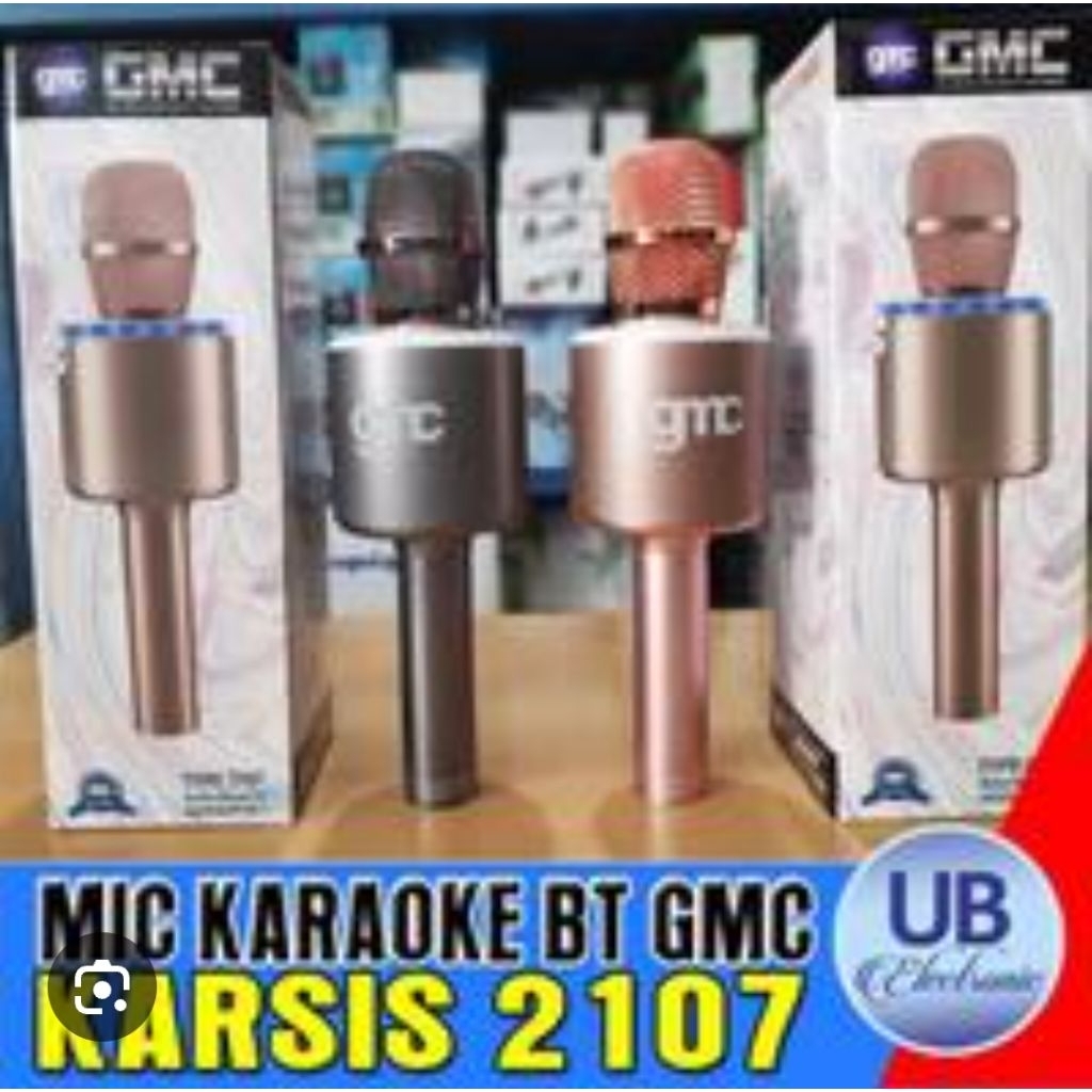 MIC KARAOKE BLUETOOTH GMC 2107