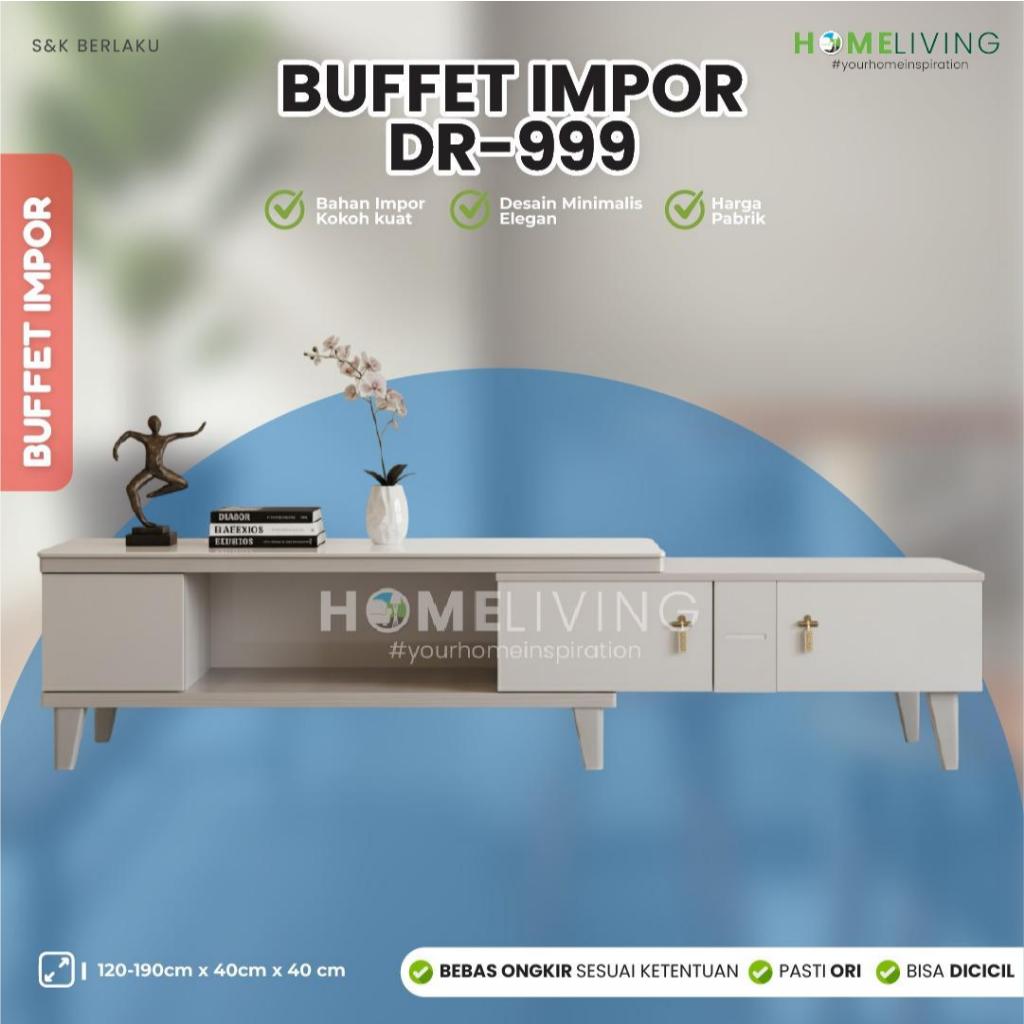 HOMELIVING - BUFFET TV IMPORT - MEJA TV IMPORT - SIDEBOARD IMPORT - CREDENZA BAHAN IMPORT