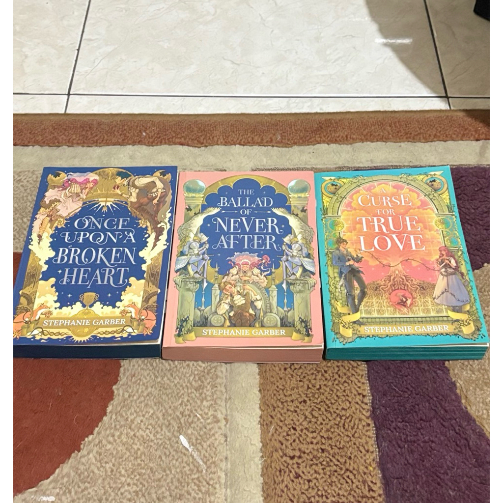 preloved novel once upon a broken heart trilogy