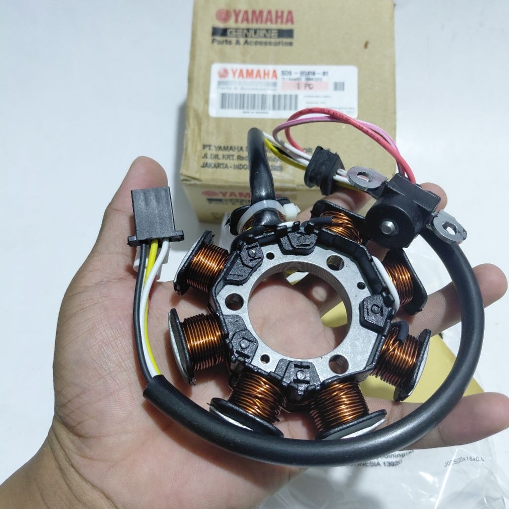 SPUUL STATOR MOTOR VEGA ZR,SPUL ASSY KOMPLIT VEGA ZR ( 5D9 )
