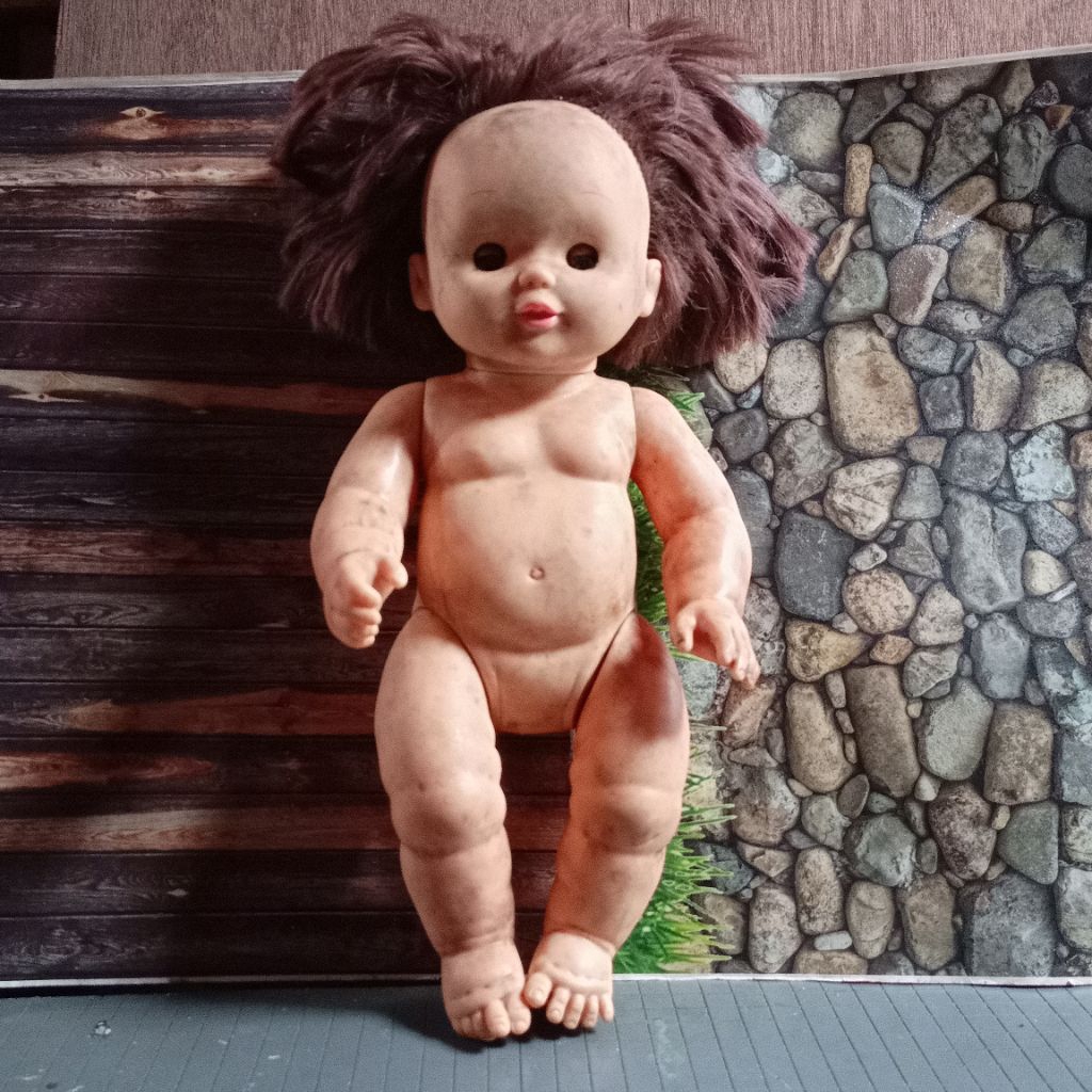 Boneka Bayi Baby Susan Jadul Vintage Era 90an | Mainan Lawas Langka Koleksi Unik Nostalgia