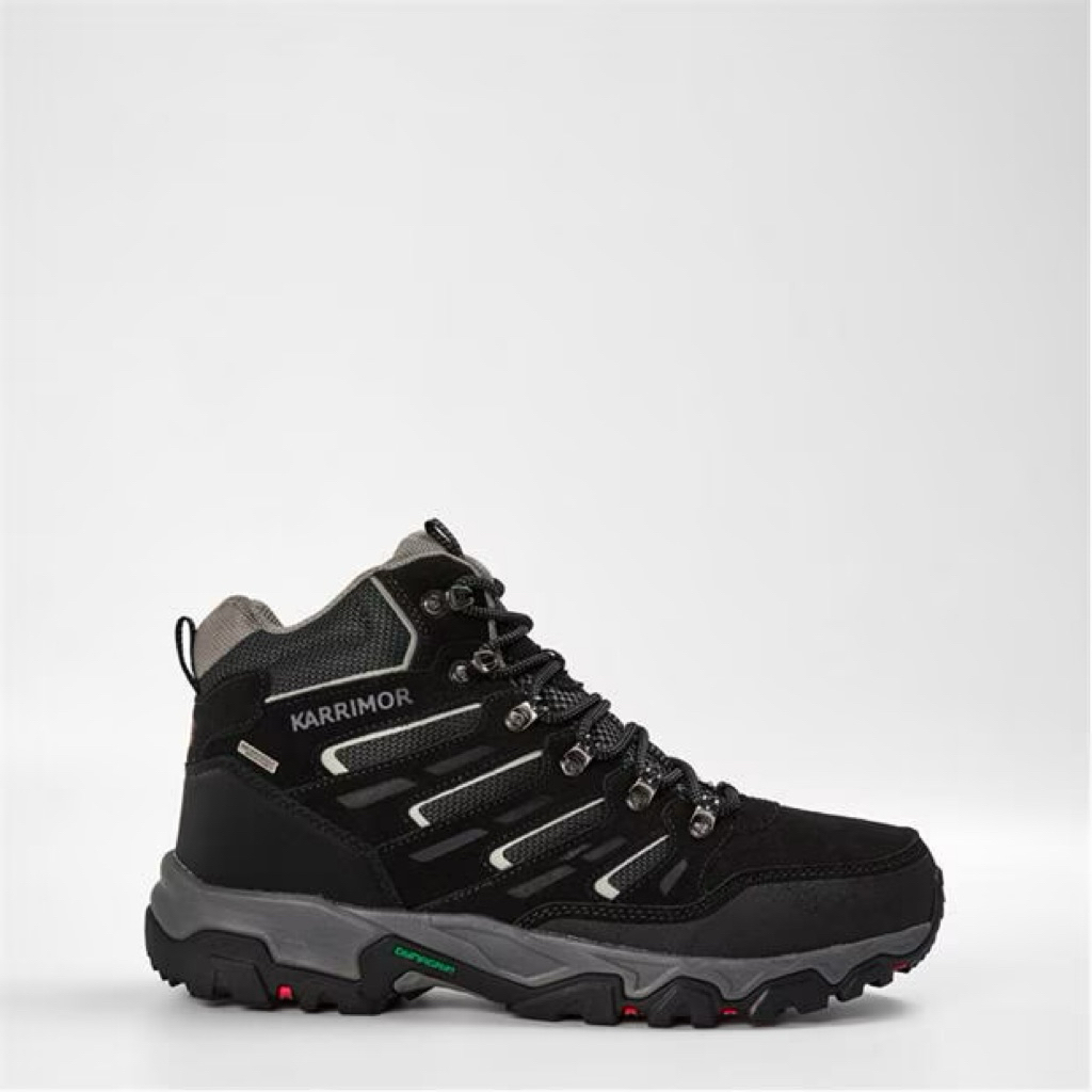 Sepatu Gunung Karrimor Mount Mid Original For Hiking Traveling Trail Running
