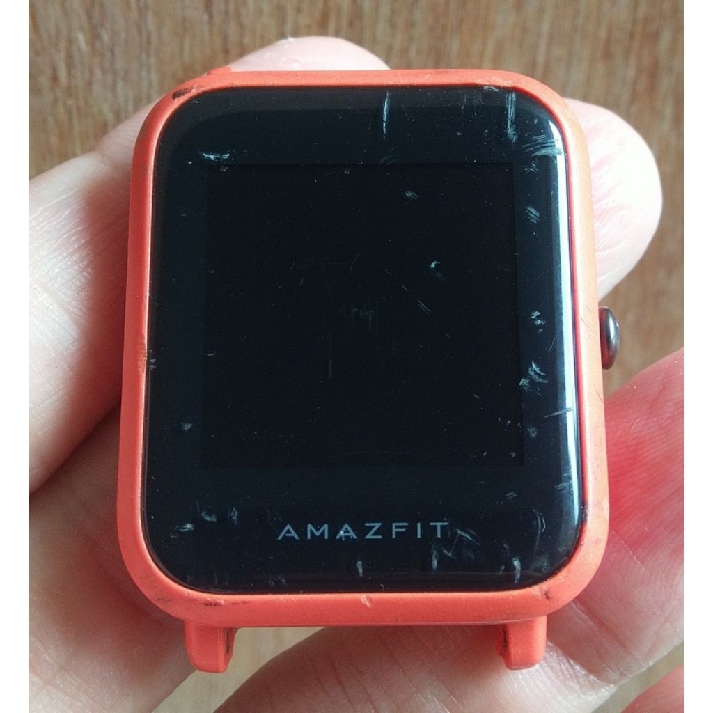 JUNK Kepala Smartwatch Amazfit BIP A1608 Kondisi Mati Rusak