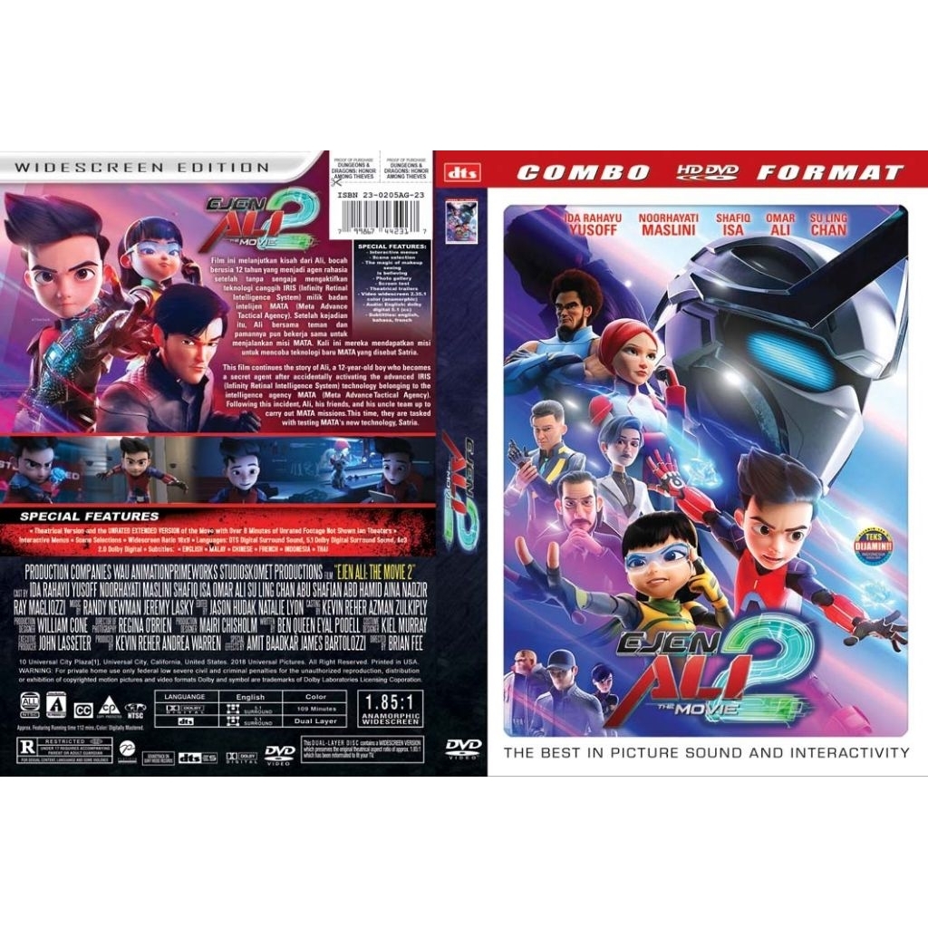 dvd terbaru Ejen ali 2,2025