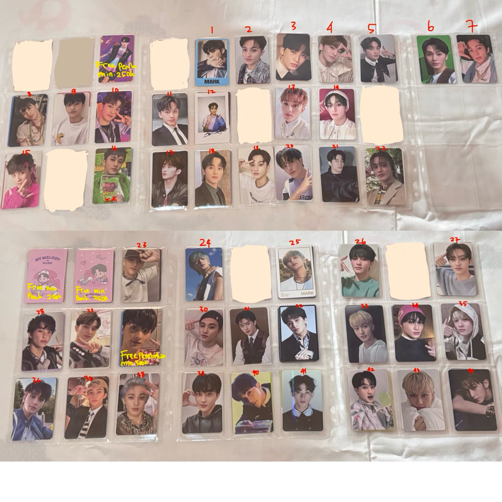 Photocard PC Mark Lee