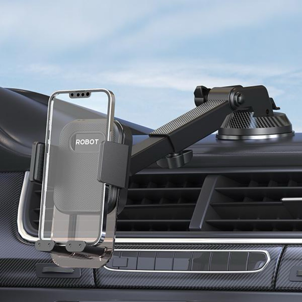ROBOT  RT-CH18S Car Holder Hp mobil Murah Car Holder hp Dashboard Car Holder Hp Kaca Mobil Grosir Ca