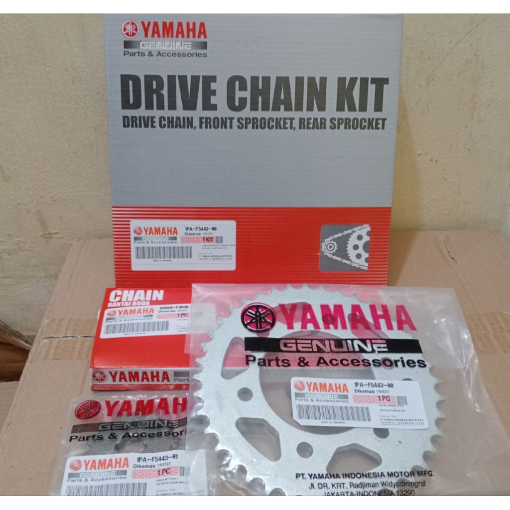 Gir set untuk motor Vixion New 1PA