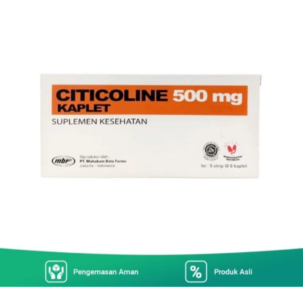 Citikoline 500mg Promo Shopee Vitamin Lansia