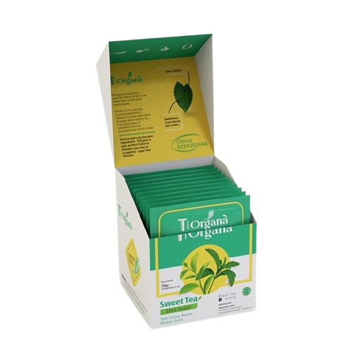 T Organa Original Teh Manis Tanpa Gula Isi 10's