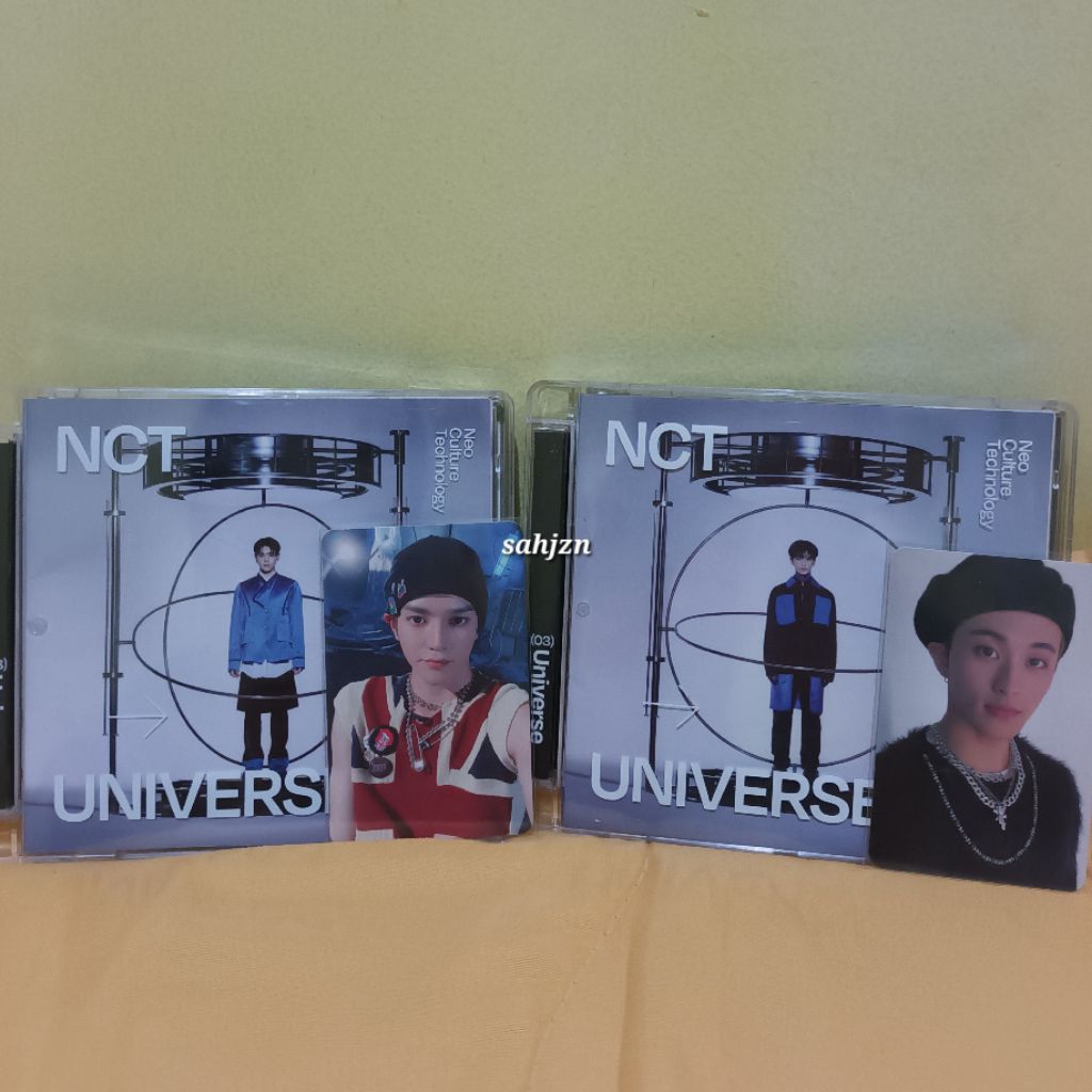 NCT Universe Jewel Case Mark Lee Vers Set | Taeyong Vers Set
