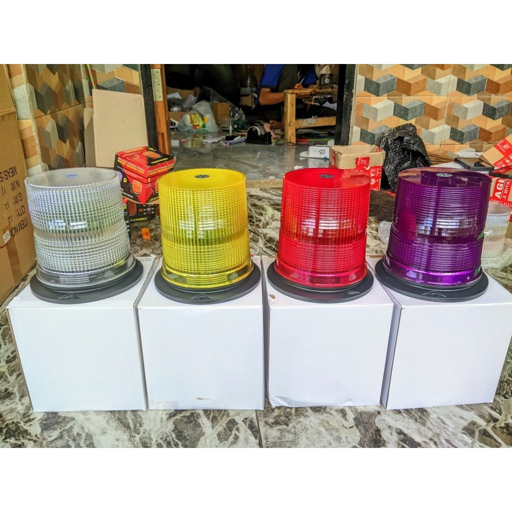 Lampu Rotary seri H Original Lampu Blitz Emergenci Truck 12/48 - VDC