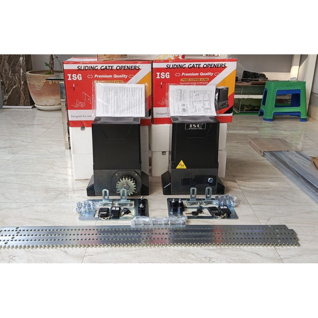 mesin pagar pintu otomatis merek ISG 1000-1600KG