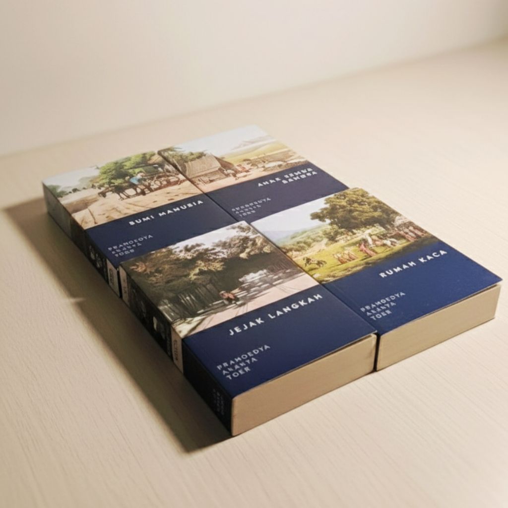 Book Jacket Tetralogi Pulau Buru Edisi Seabad Pram