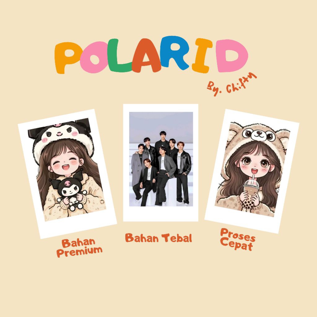 Cetak Foto ukuran 2R / Cetak Polaroid / Cetak Foto Polaroid / Cetak Foto