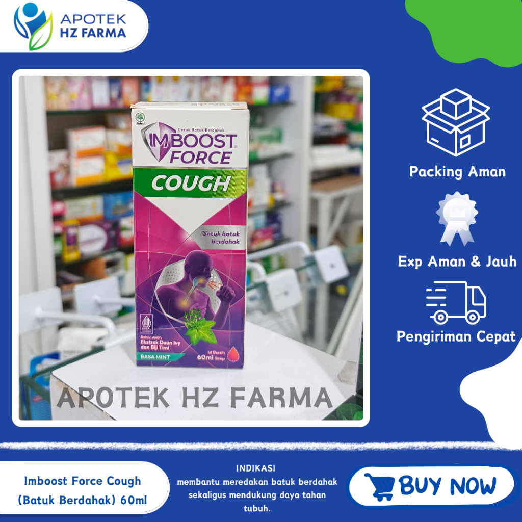 Imboost Cough Herbal Untuk Dewasa