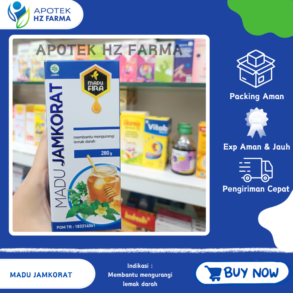 Madu JAMKORAT Original / Madu Korat Asam Urat Kolesterol Ori