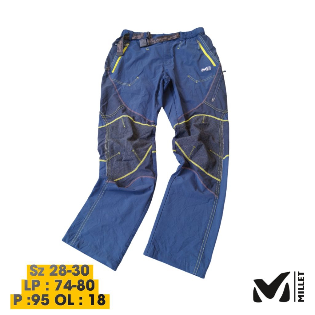 Celana gunung second MILLET Free Gasper. Water repellent.